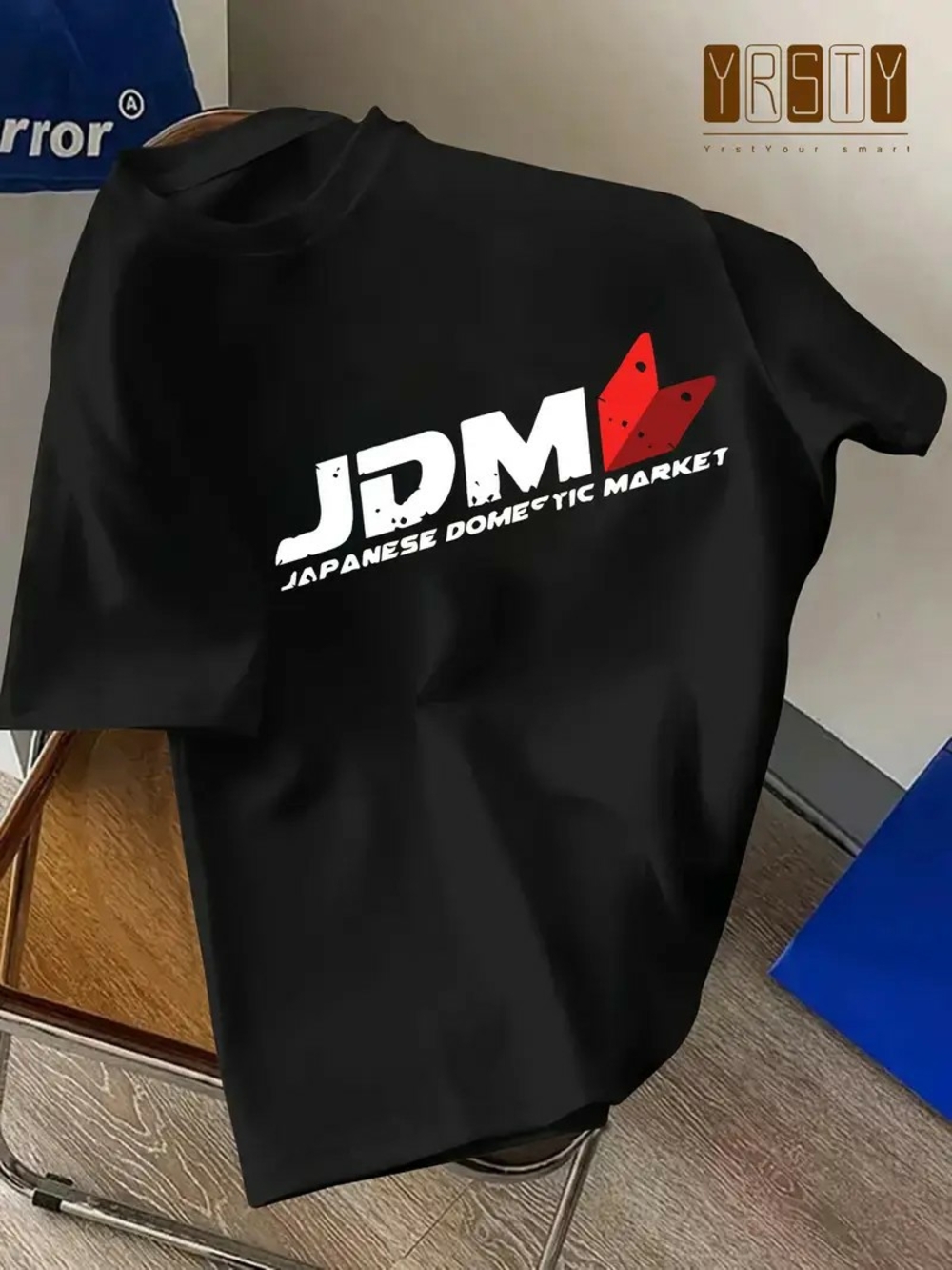 JDM Japanese Domestic Market Graphic Tee - Black